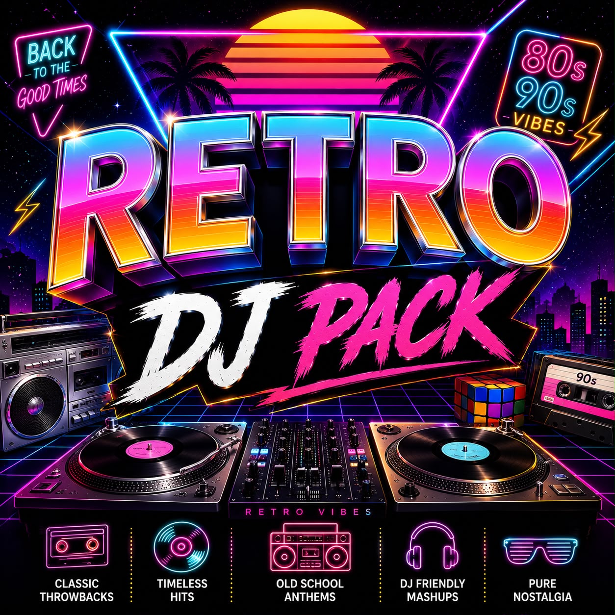 Retro DJ Pack